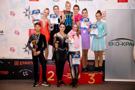 Фигуристы из Дружковки завоевали медали всеукраинского соревнования по фигурному катанию