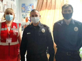 Полицейские Дружковки будут сотрудничать с организацией Общества Красного Креста 
