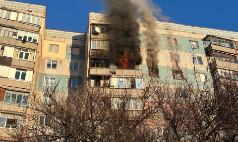 Дружківка під ударами дронів: рятувальники ДСНС ліквідували пожежі