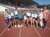 Дружковские легкоатлетки стали призерами всеукраинских соревнований