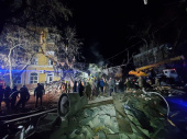 У Краматорську ворожа ракета влучила в багатоповерхівку. Є загиблі та поранені