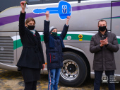 Дружковскому детскому дому-интернату подарили автобус