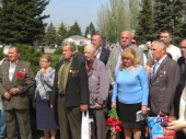 Годовщина Чернобыльской катастрофы: дружковчане возложили цветы к памятнику ликвидаторам (фото)