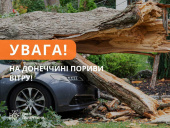 У понеділок на Донеччині очікуються пориви вітру