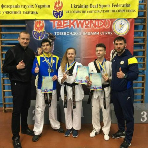 Спортсмены из Дружковки завоевали медали чемпионата Украины по тхэквондо