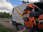 Рятувальники евакуювали з небезпечної зони родину з двома дітьми