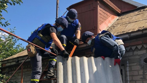 В Донецкой области продолжается восстановление жилья, поврежденного в результате обстрелов В Донецкой области продолжается восстановление жилья, поврежденного в результате обстрелов