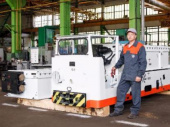 «Корум Дружковский машиностроительный завод» изготовил электровоз для шахты в Казахстане