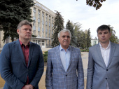 Денис Миронов и Олег Еврейский сняли свои кандидатуры на должность городского головы Дружковки в пользу Виктора Баштового