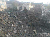 У Дружківці внаслідок обстрілу зруйновано близько 10 приватних будинків