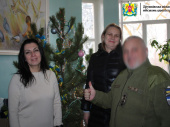 Військова адміністрація привітала з новорічними святами поранених військових
