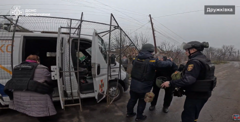 Евакуаційна група «Фенікс» вивезла ще двох людей з Дружківки