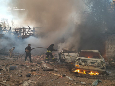 Поліція: На Олексієво-Дружківку скинули дві бомби