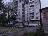 У Торецьку ворожа ракета влучила в багатоповерхівку