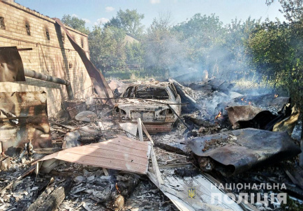 В Донецкой области за сутки разрушили 61 гражданский объект — жилые дома, школы, железную дорогу
