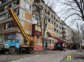 У Дружківці триває ліквідація наслідків ракетних ударів
