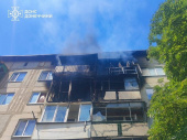  У Дружківці російський FPV-дрон влучив у багатоквартирний будинок