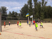 В Дружковке прошли турниры по пляжному волейболу и дворовому футболу
