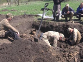 В Славянском районе найдены останки солдат