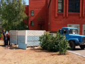 В Дружковке отремонтировали мусорные площадки