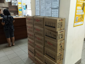 Дружківська ВА продовжує надавати продуктові набори евакуйованим мешканцям 