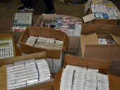 Полиция изъяла более 10 тысяч пачек поддельных сигарет на Донетчине