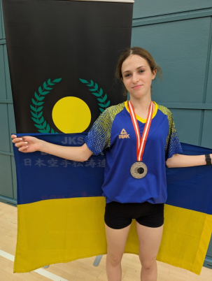 Спортсменка з Дружківки – срібна призерка Кубка Європи з карате
