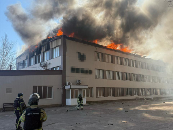 Ворожі дрони атакували підприємство Дружківської громади