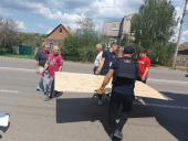 В Олексієво-Дружківці відновлюють постраждалі будинки