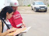 В Дружківці волонтери інформують населення про ризики вибухонебезпечних предметів 