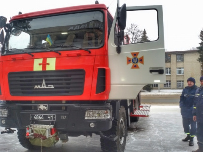 У дружковских спасателей новый автомобиль