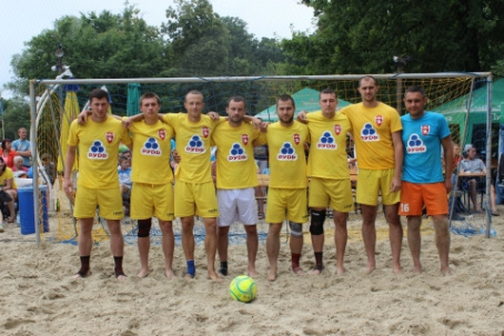 Команда "Конкорд" заняла второе место в чемпионате по пляжному футболу (видео)