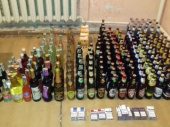 В Дружковке изъят алкоголь и сигареты, продаваемые без лицензии