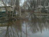 В Дружковке талая вода затопила частный сектор (фото)