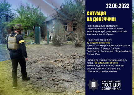 В Донецкой области под обстрел попали 12 населенных пунктов, 6 человек погибли