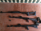 Сотрудники СБУ в квартире в Дружковке нашли тайник с оружием и боеприпасами