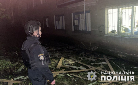 Внаслідок обстрілу відділу поліції у Дружківці поранено трьох правоохоронців