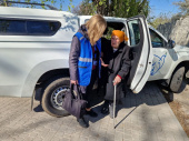 З Дружківки евакуювали 96-річну жінку