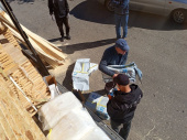 Постраждалі мешканці Дружківки отримали будівельні матеріали