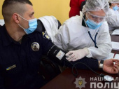 В Донецкой области вакцинируют полицейских