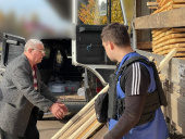 Допомога постраждалим дружківчанам: 20 родин отримали будівельні набори від «Янголів Спасіння»