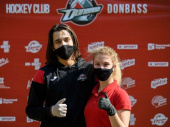 ХК «Донбасс» провел чемпионскую разминку в Константиновке