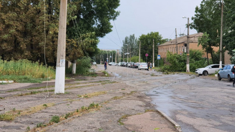Ураган в Дружковке – один погибший, шесть пострадавших