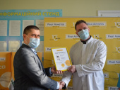 Фонд Рината Ахметова и VESCO передали Дружковской больнице №1 три кислородных концентратора