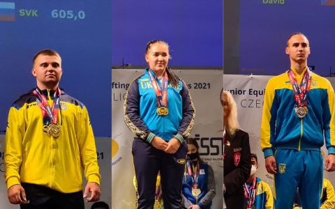 Дружковчане завоевали три золота и серебро чемпионата Европы по пауэрлифтингу