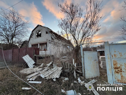 У Дружківській громаді обстрілом пошкоджено будинок