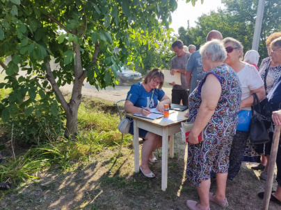 У Дружківці триває підтримка мешканців після обстрілів У Дружківці триває підтримка мешканців після обстрілів