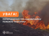 На Донеччині переважатиме надзвичайний рівень пожежної небезпеки