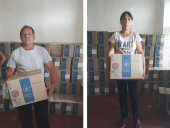 Жителі Кіндратівського округу отримали продуктові набори від БФ «Янголи спасіння»