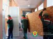 Комунальні служби Дружківки ліквідують наслідки ракетного удару